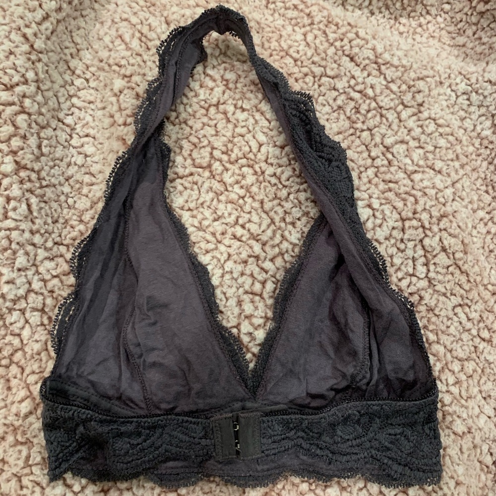 UO Out From Under Lace Halter Bralette - Picture 3 of 3